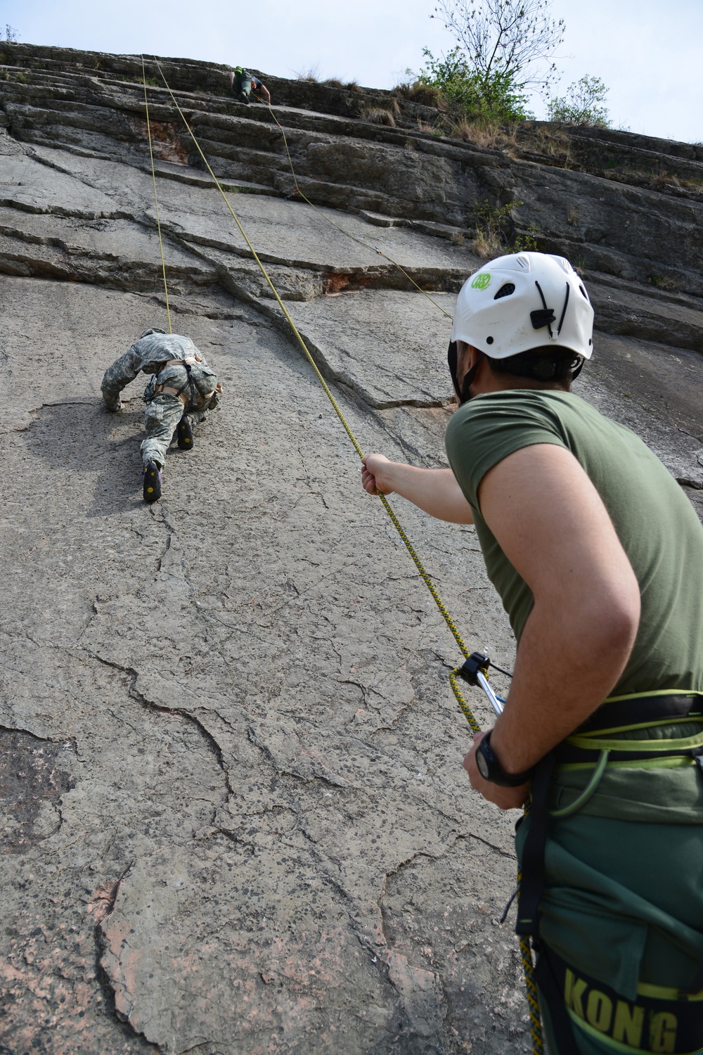 173rd Brigade Special Troops Battalion, 173rd Airborne Brigade, Mountain Training  in Arco April 15 , 2015
