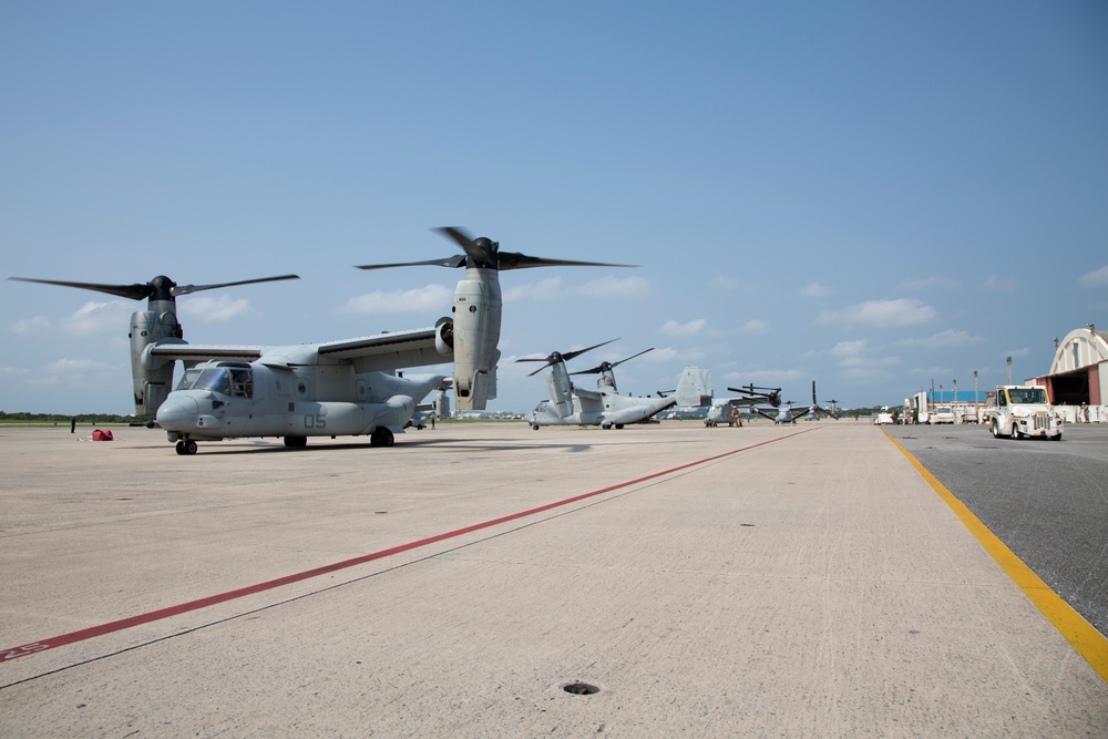 Marine Medium Tiltrotor Squadron 262 Departure