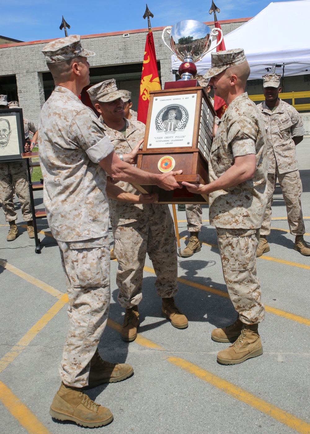 For sustained superior performance, 2nd Supply Bn earns Chesty Puller award