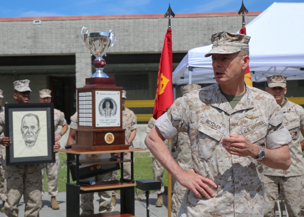 For sustained superior performance, 2nd Supply Bn earns Chesty Puller award