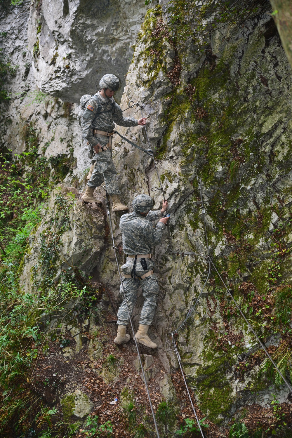 Training in Riva del Grada, Trento, Italy, Apr. 15, 2015.