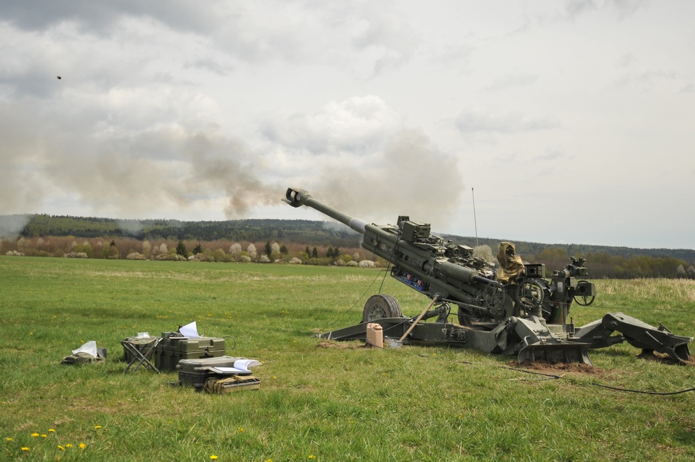 Big guns for the 173rd Airborne Brigade