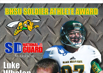 National Guard recognizes BHSU athletes for military service