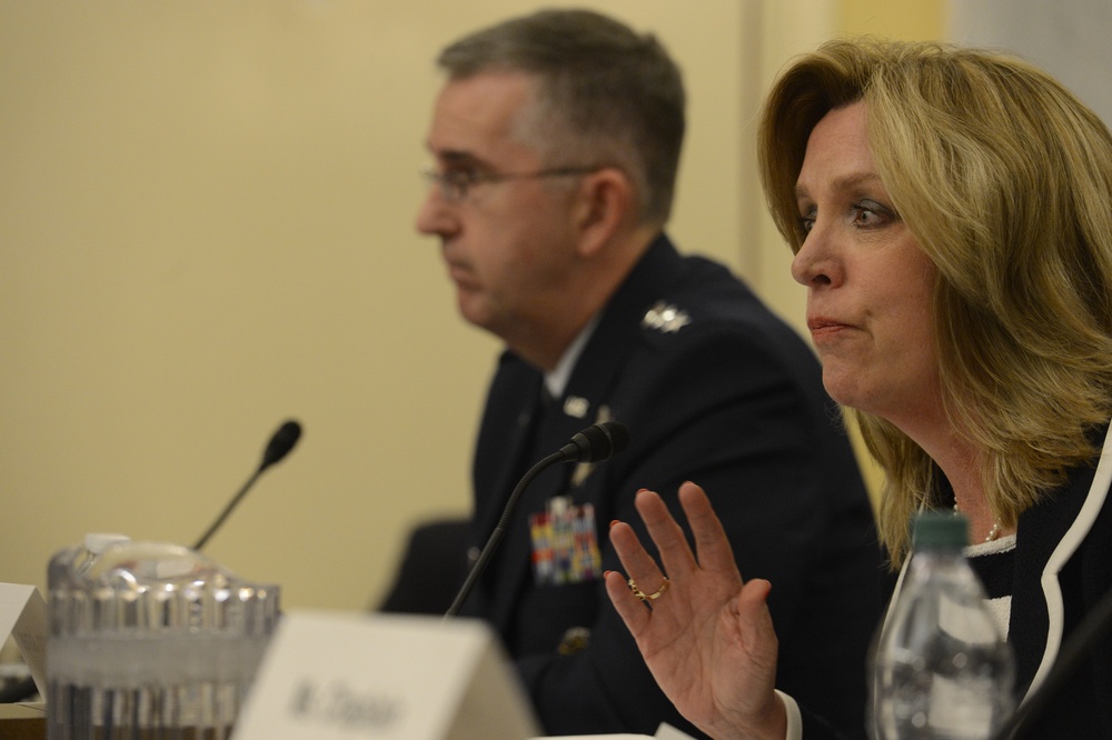 Secretary of the Air Force, Air Force Space Command, and Acquisition and Sourcing Management / Government Accountability Office testify on space posture