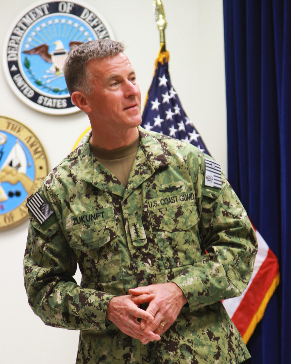 Commandant visits Coast Guardsmen at GTMO