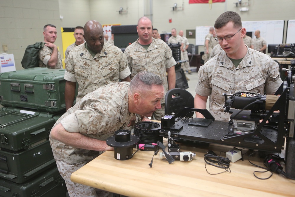 CMC visits 2nd Maintenance Battalion