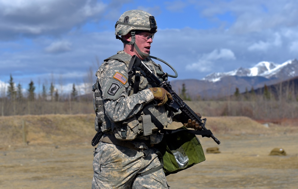 US Army Alaska's Best Warrior competition