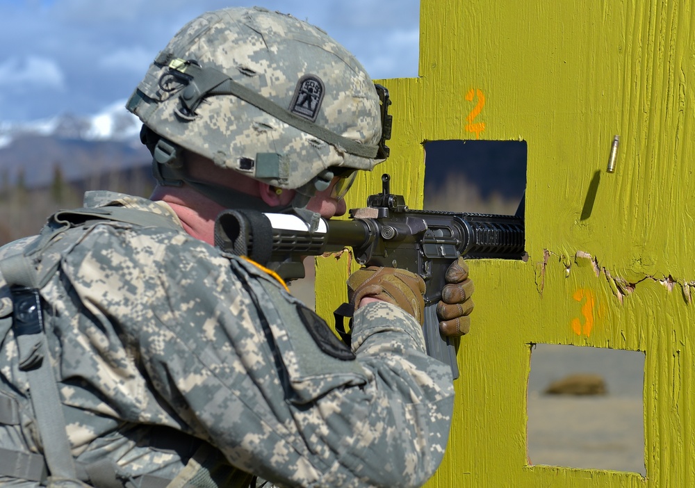 US Army Alaska's Best Warrior competition