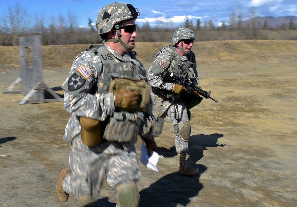 US Army Alaska's Best Warrior competition