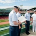 Promotion ceremony at Fenway Park