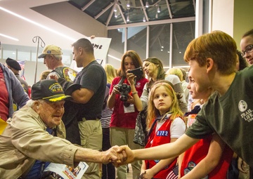 Honor Flight returns to Greenville