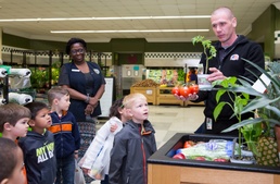 Cody CDC kids celebrate Earth Day at commissary