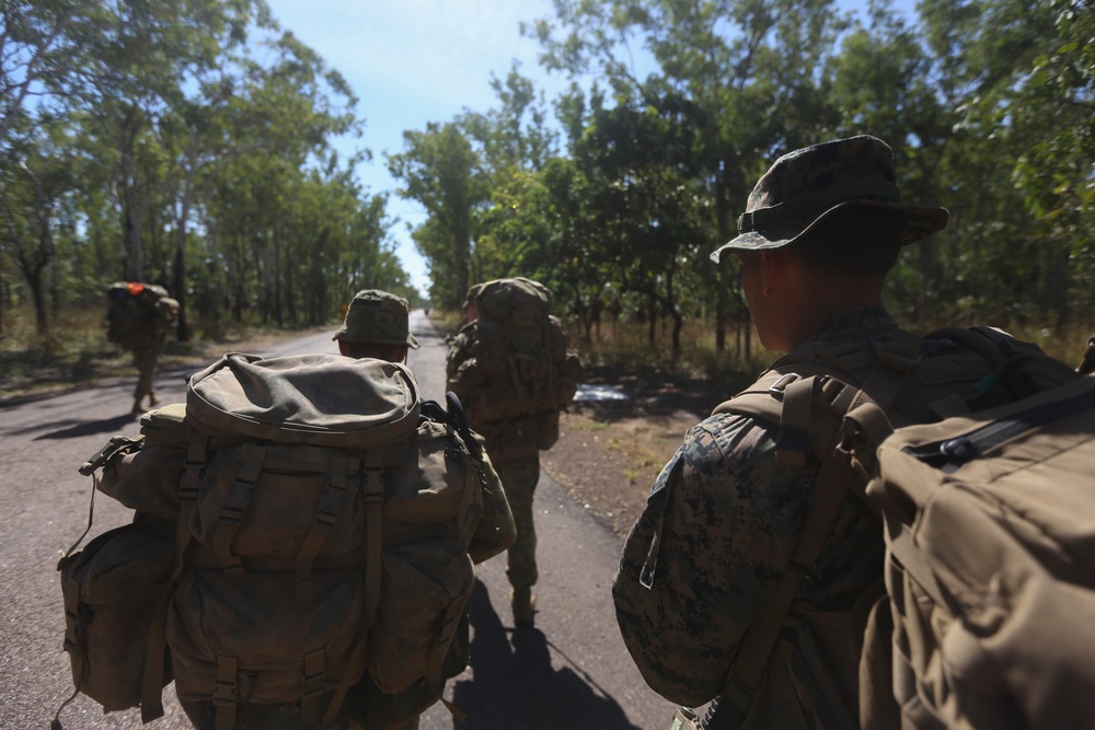 Marines take part in Australian leadership course