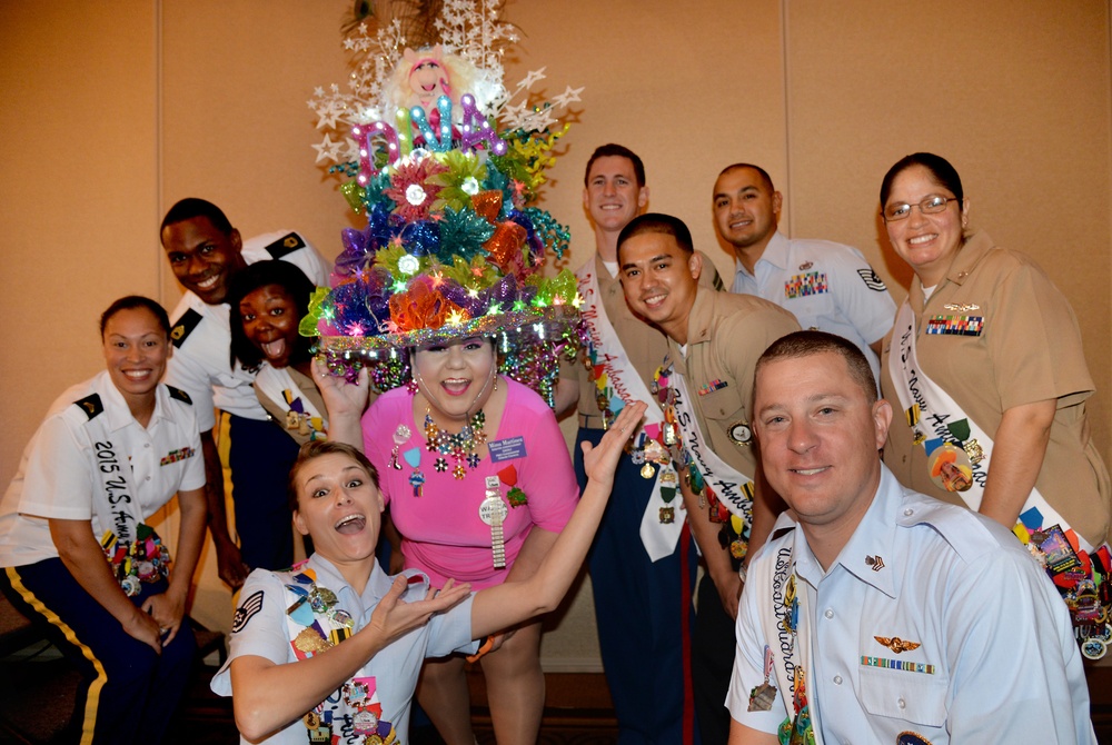 Military ambassadors mark beginning of Fiesta at 23rd annual hat competition