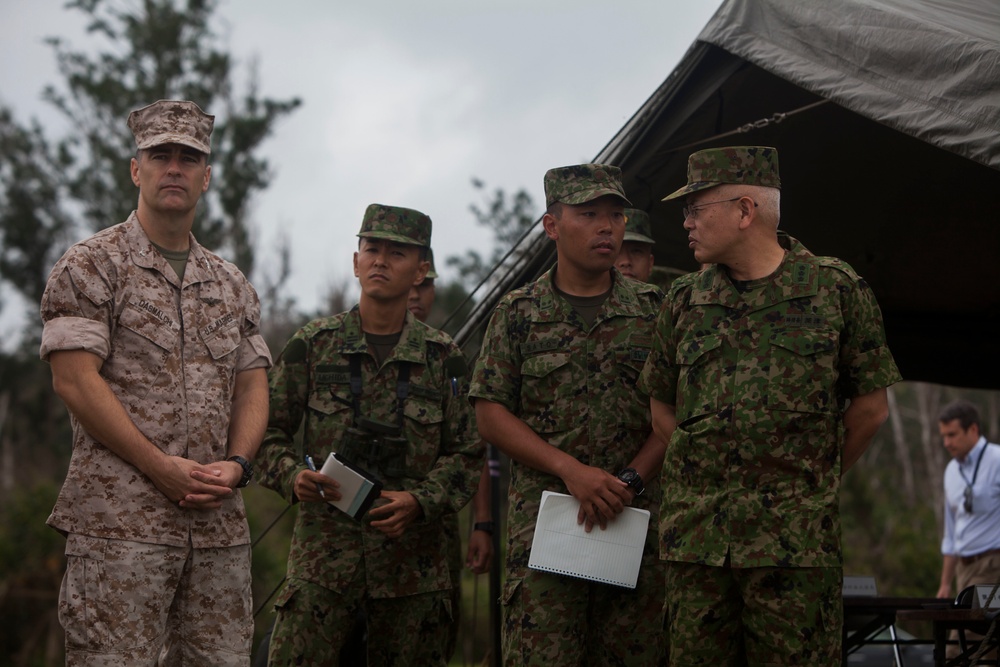 Integrated Training with the Japan Ground Self-Defense Force