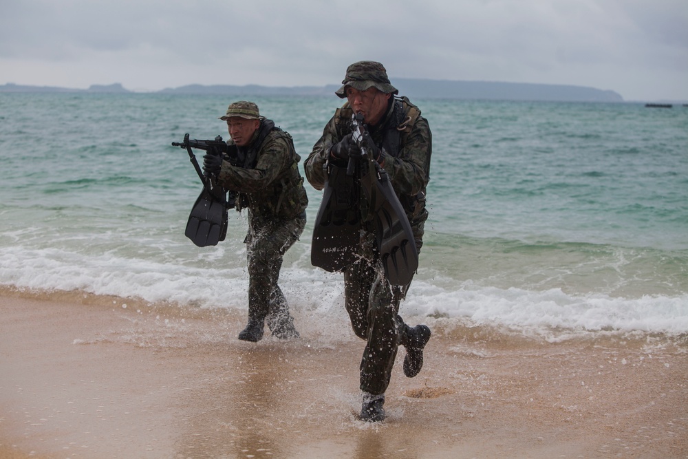 Integrated Training with the Japan Ground Self-Defense Force