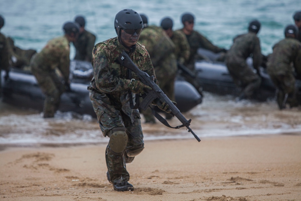 Integrated Training with the Japan Grouind Self Defense Force