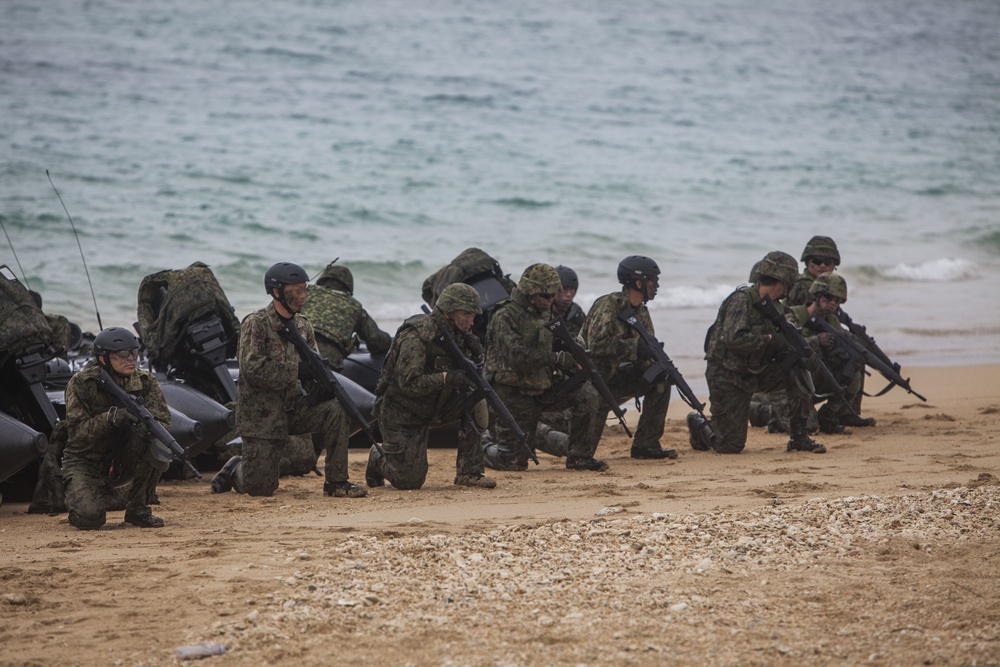 Integrated Training with the Japan Ground Self Defense Force