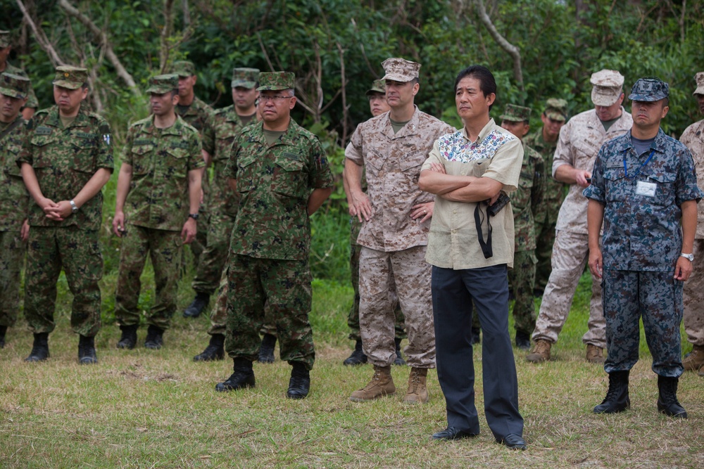 Integrated Training with the Japan Ground Self Defense Force