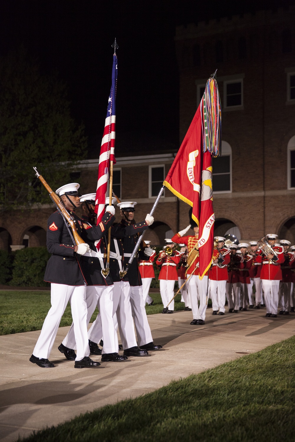 DVIDS - Images - USS Constitution Sailors Parade the Colors at River Bandits  Game [Image 9 of 12]