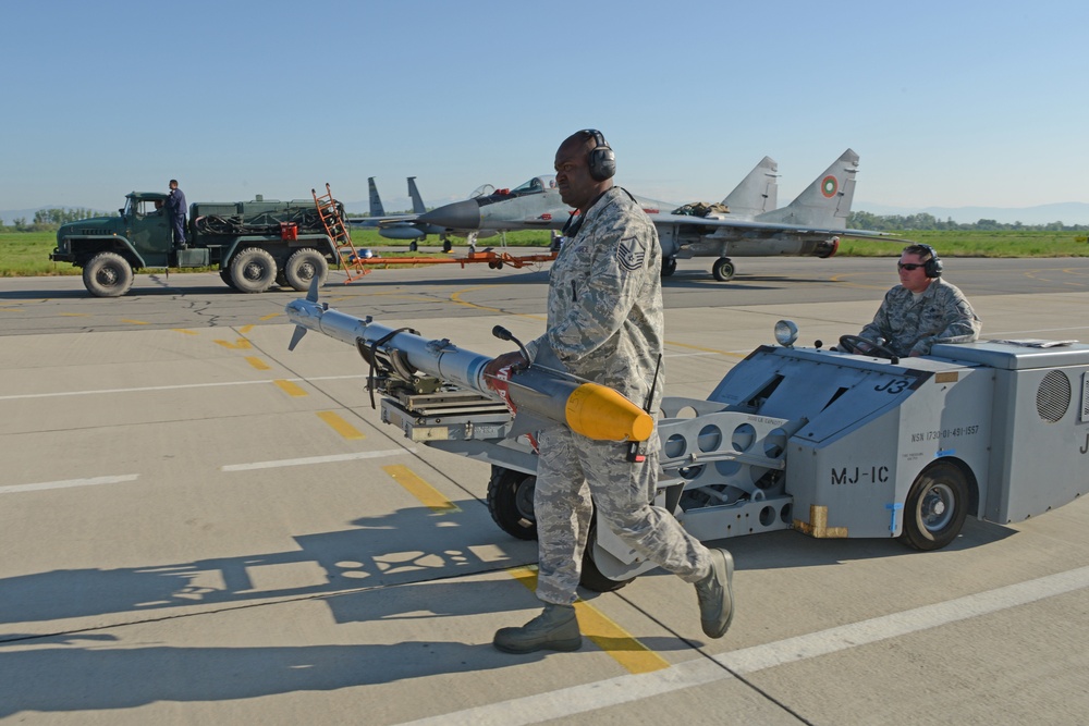 159th Fighter Wing participates in Thracian Eagle 2015
