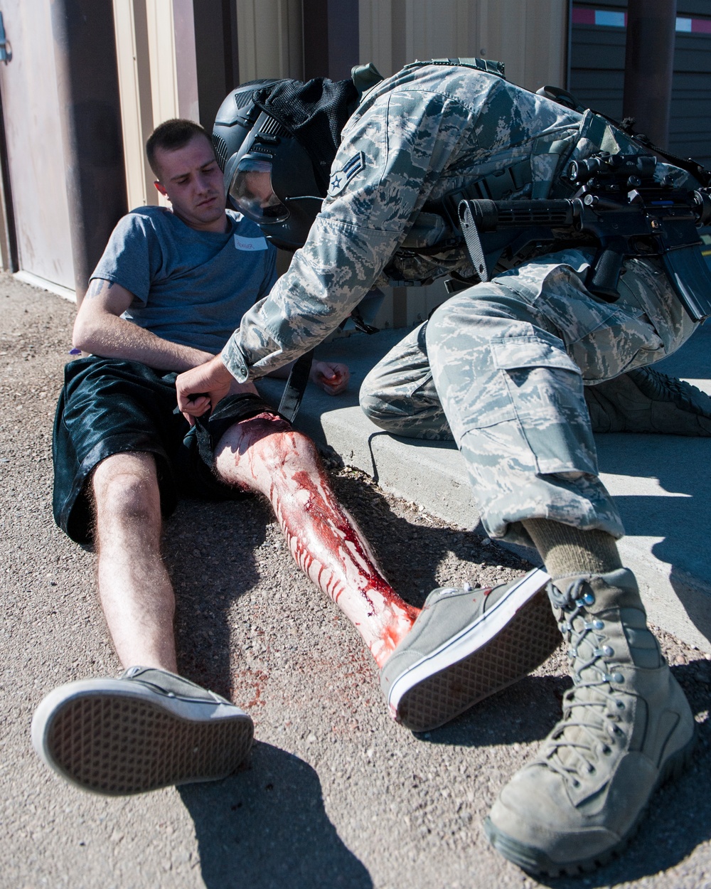 Holloman hosts active shooter exercise