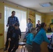 Sky Soldiers visit Ukrainian youth center