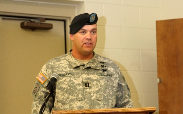 1st TSC, Headquarters and Headquarters Company welcomes new command team