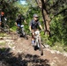 President Bush hosts wounded service members on Mountain Bike Ride