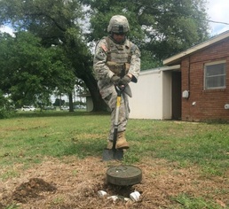 20th CBRNE EOD techs train with Texas Rangers