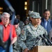 Gov. Larry Hogan, Maj. Gen. Linda Singh give press conference in front of Armory