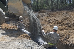 NC Guard partners with NC Forest Service at DuPont State Recreational Forest