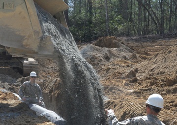 NC Guard partners with NC Forest Service at DuPont State Recreational Forest