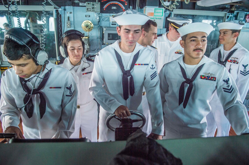 USS Fitzgerald operations