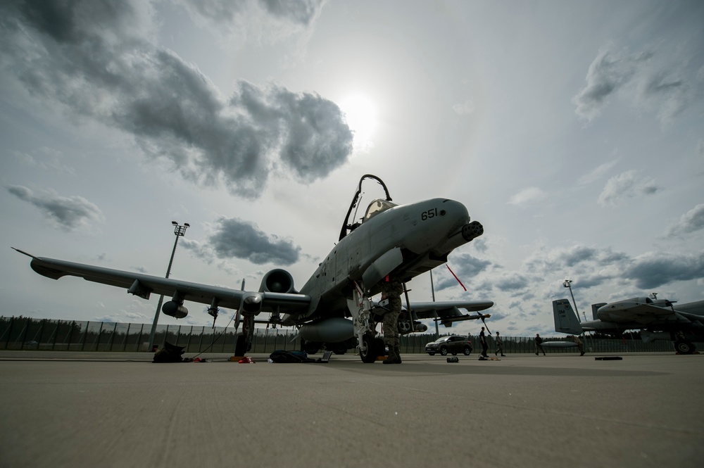 A-10s arrive in Estonia