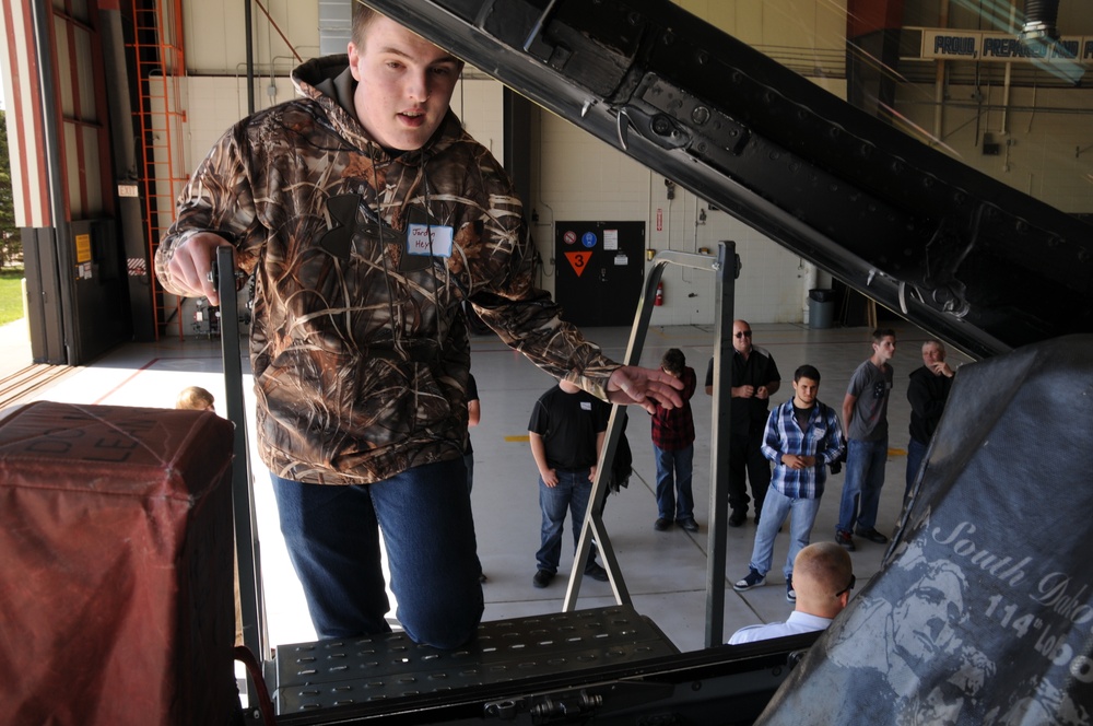 114th Fighter Wing hosts career day for high school students