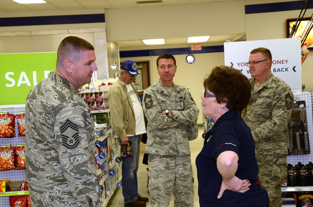 Exchange senior enlisted advisor focuses on serving Airmen in South Dakota