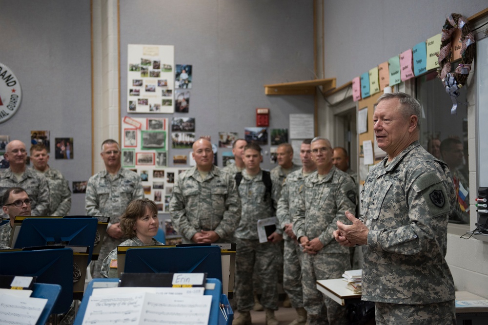 Chief of the National Guard Bureau visits the Green Mountain Boys