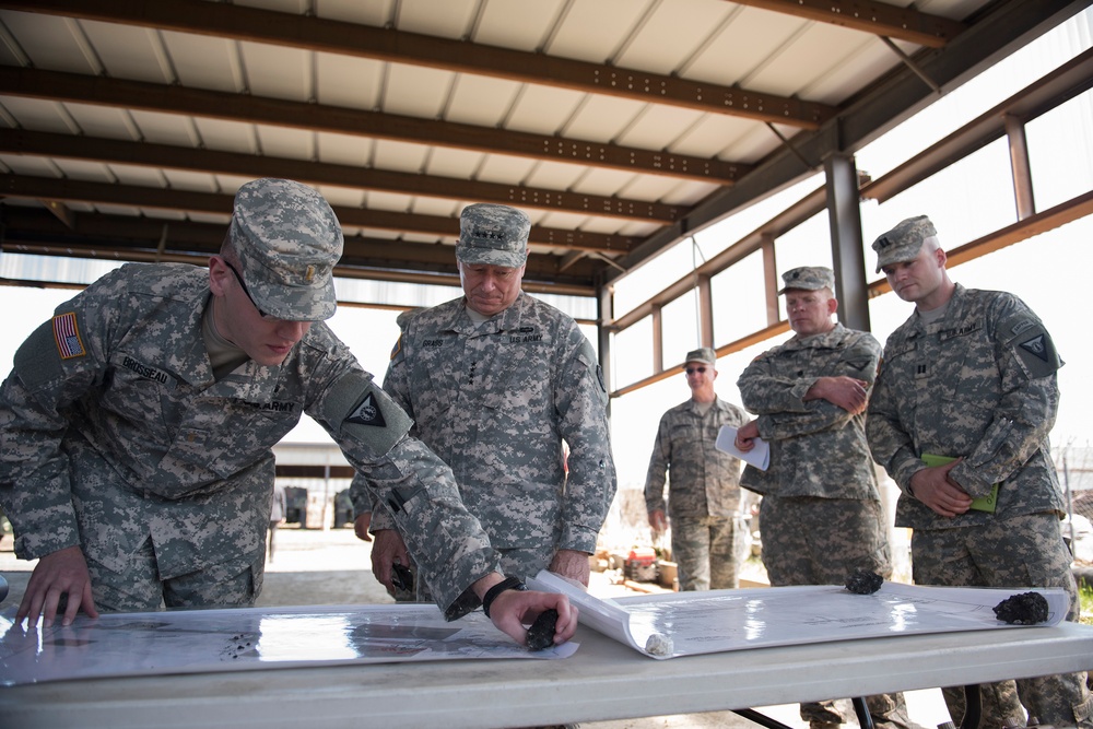 Chief of the National Guard Bureau visits the Green Mountain Boys