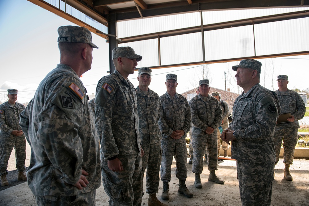 Chief of the National Guard Bureau visits the Green Mountain Boys