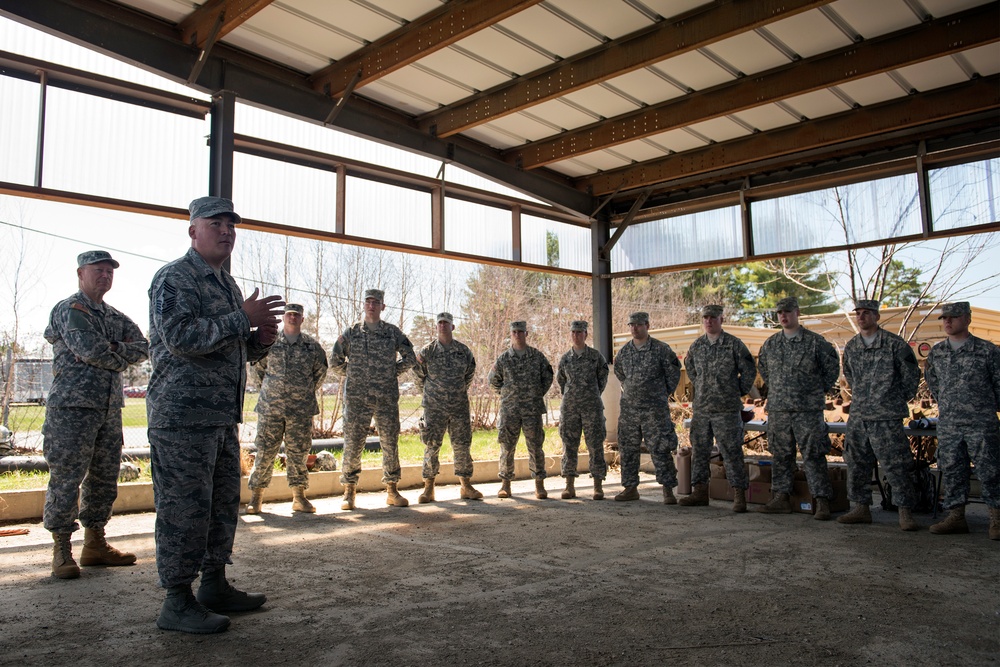 Chief of the National Guard Bureau visits the Green Mountain Boys