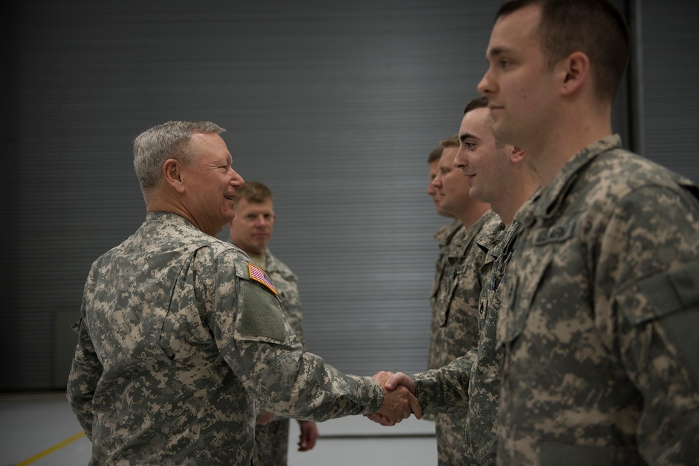 Chief of the National Guard Bureau visits the Green Mountain Boys