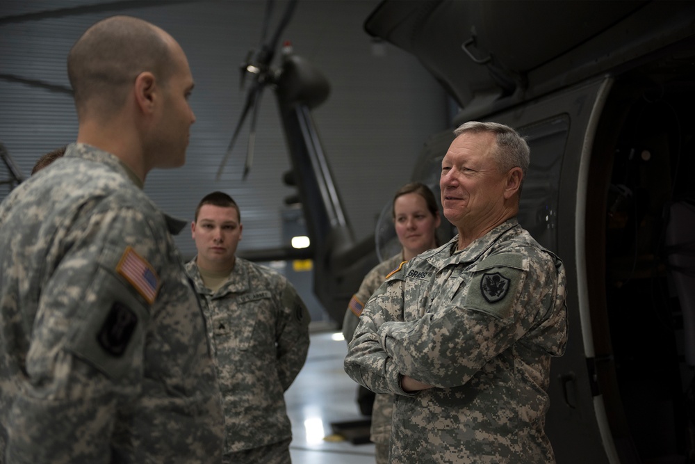 Chief of the National Guard Bureau visits the Green Mountain Boys