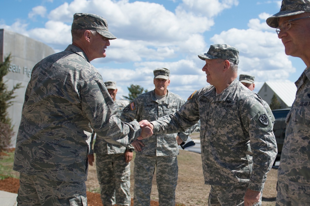 Chief of the National Guard Bureau visits the Green Mountain Boys