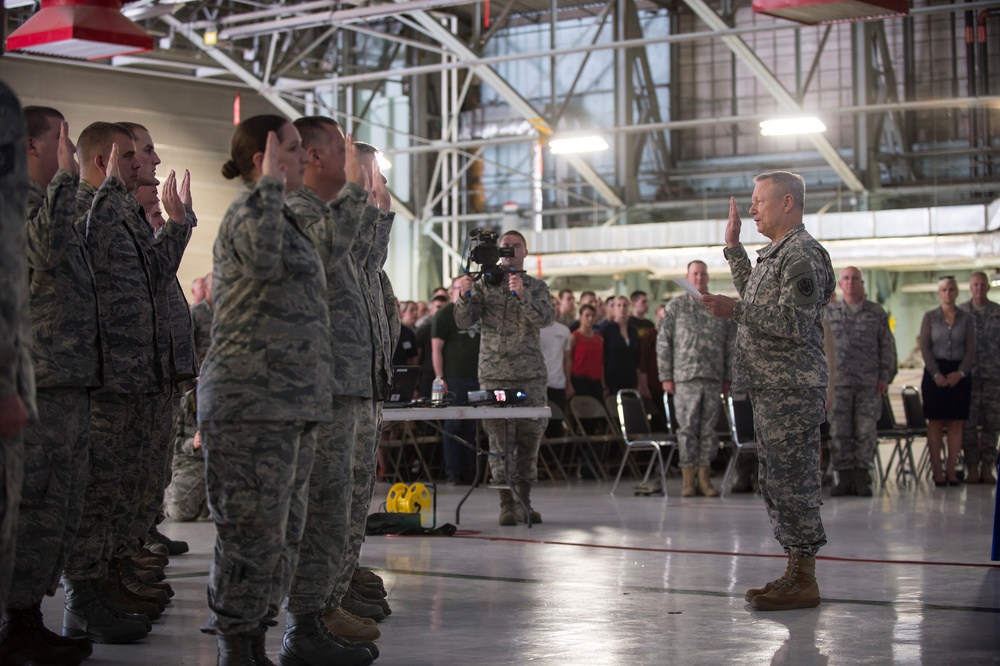 Chief of the National Guard Bureau visits the Green Mountain Boys