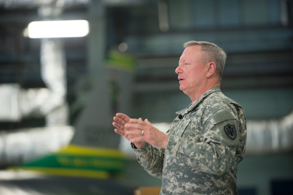 Chief of the National Guard Bureau visits the Green Mountain Boys