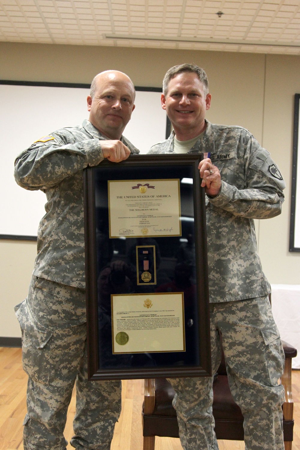 SC Guardsman awarded Soldier's Medal for Heroism