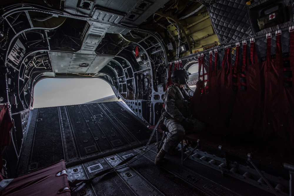 National Guard Special Forces Combat Divers Helo-Cast at Naval Station Mayport