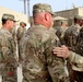 310th ESC A&amp;A Team Soldiers receive combat patch for wartime service