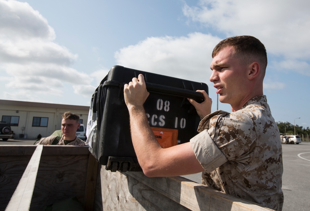 U.S. Marines depart for Nepal